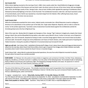 East-and-South-Calvary-Battlefields-of-Gettysburg-Flyer